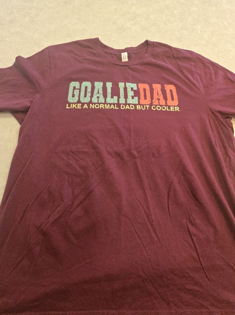 Goalie Dad T-Shirt XXL